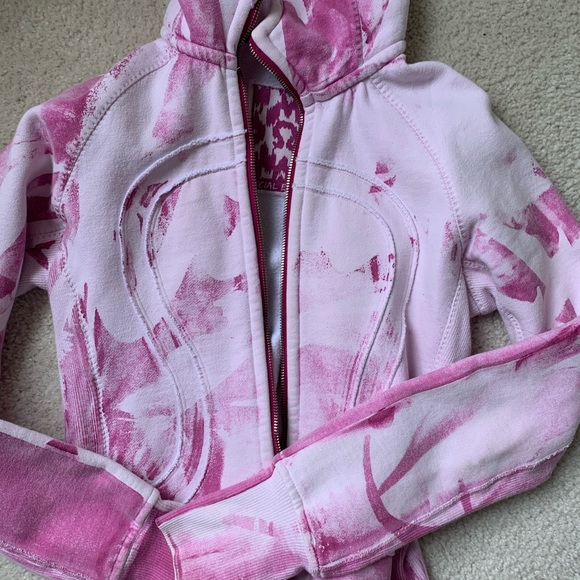 lululemon athletica Tops - Lululemon Pink Scuba Hoodie